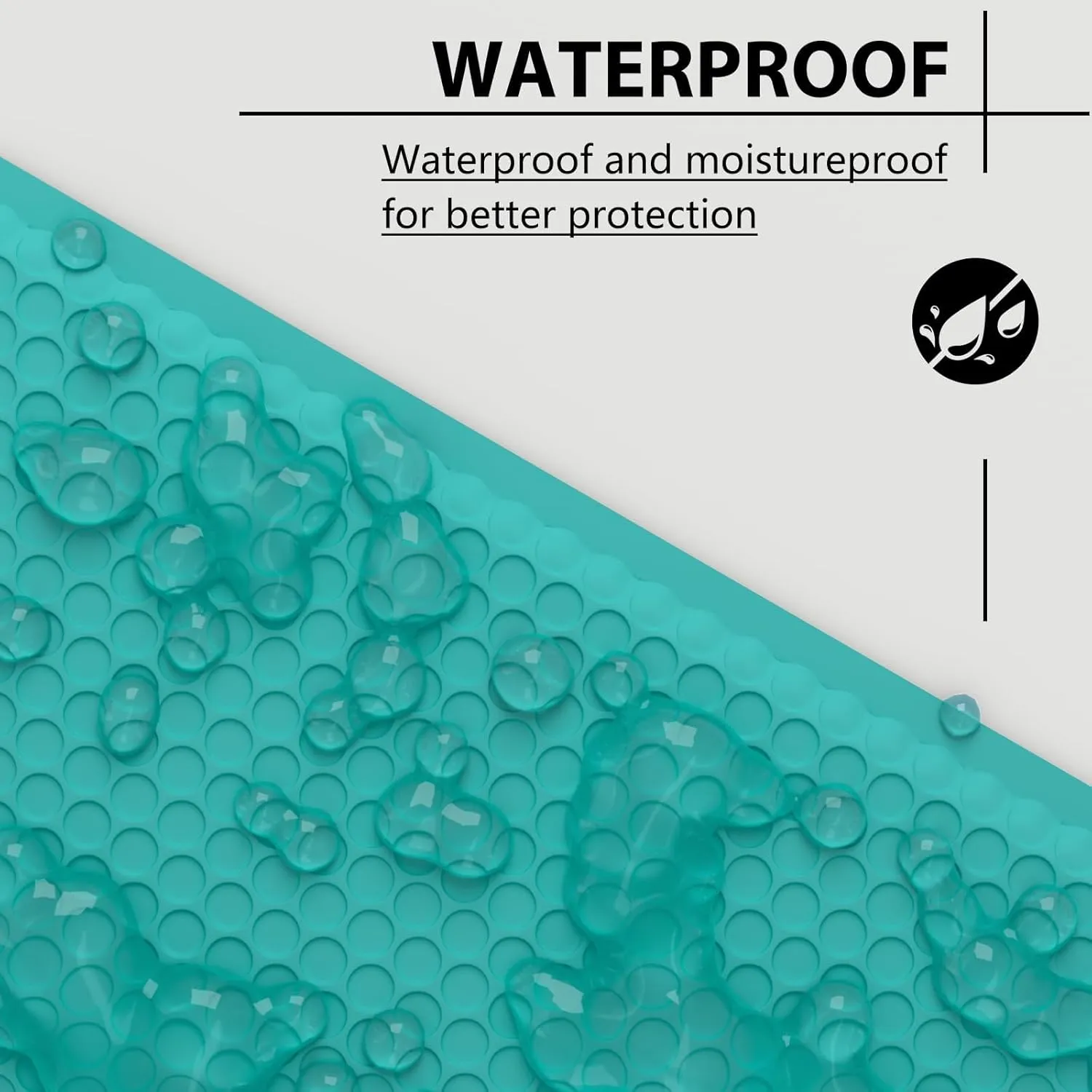 10.5x16 Inch Bubble Mailers 40 Pack, Waterproof Padded Envelopes with Strong Self-Seal Adhesive, Cushioning Shipping Bags with Bright Color for Small Business - Teal