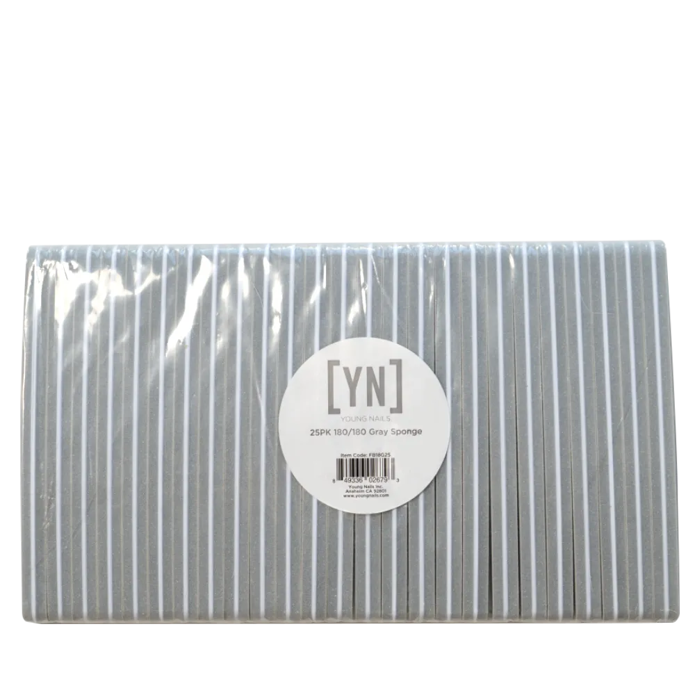 25PK 180/180 Gray Sponge
