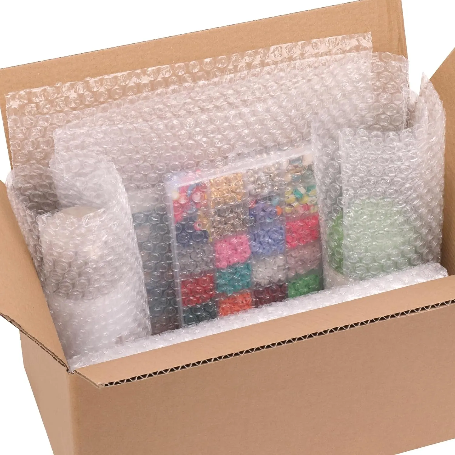 50Pcs Bubble Out Bags Pouches 12"x 12" Bubble Pouches Cushioning Packaging Bags, Double Walled Cushioning Bags Thickening Shockproof Foam Bags for Moving, Shipping, and Storage