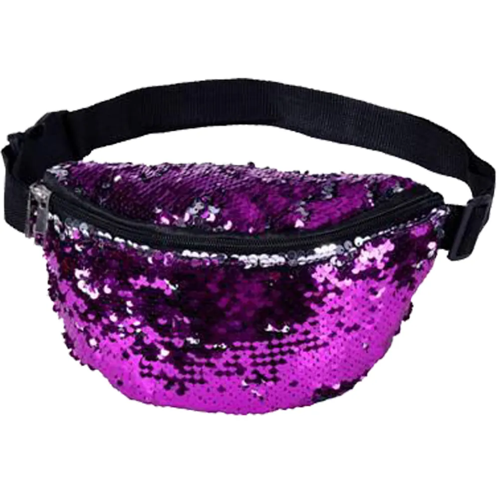 80s/90s Sequin Festival Bum Bags, 80's dressing up Summer Festival Concerts