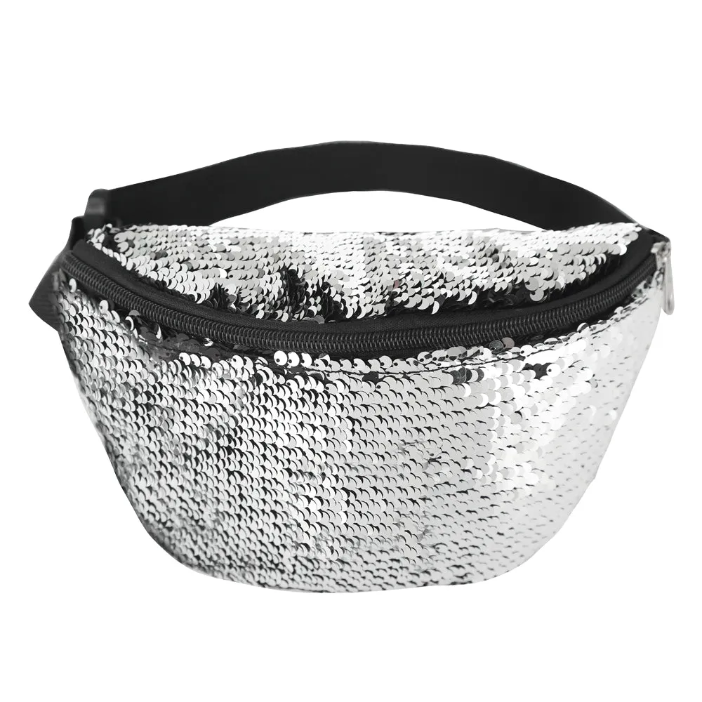 80s/90s Sequin Festival Bum Bags, 80's dressing up Summer Festival Concerts
