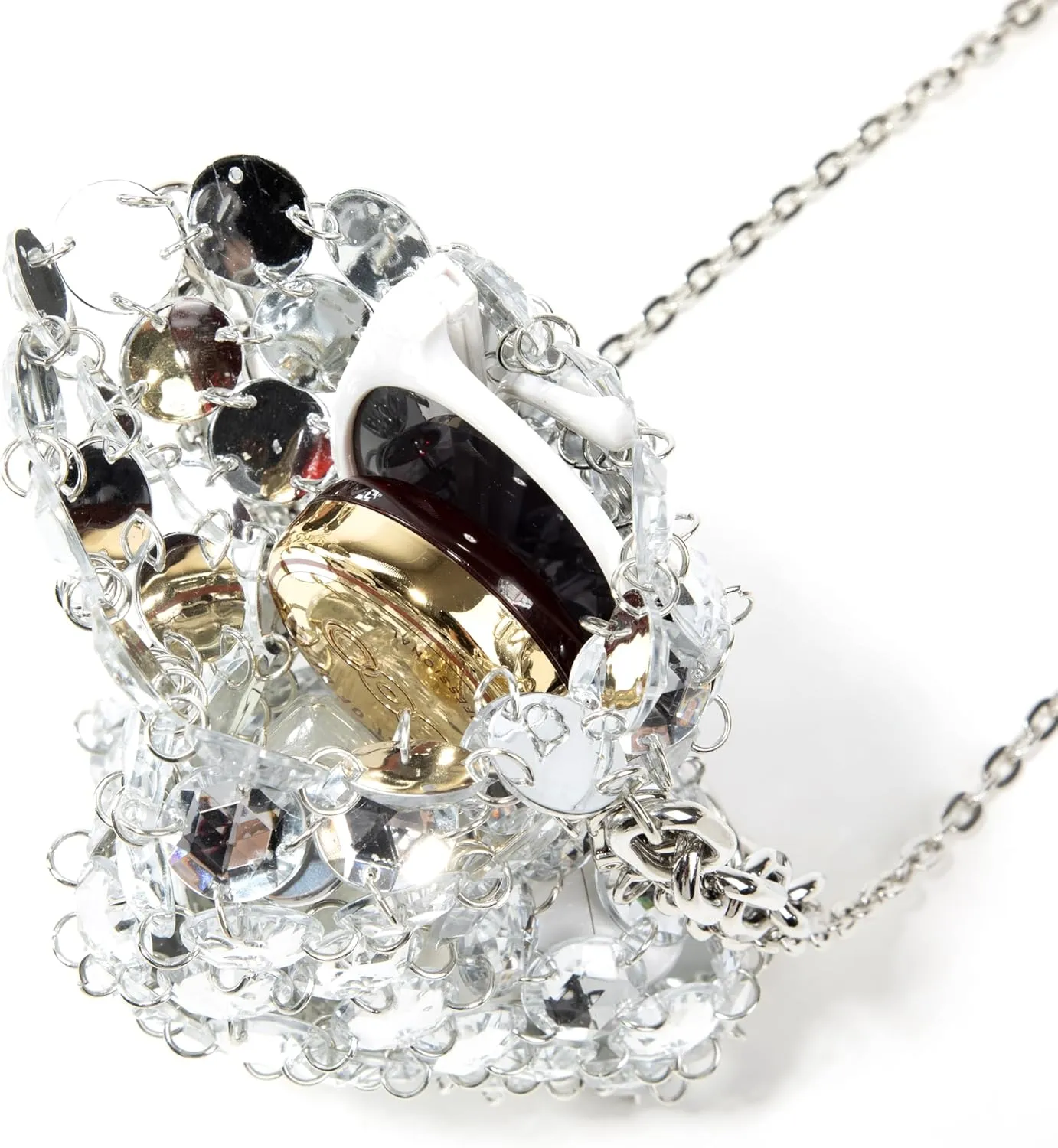 Acrylic Transparent Crystal Evening Handbag Clutch for Wedding and Party