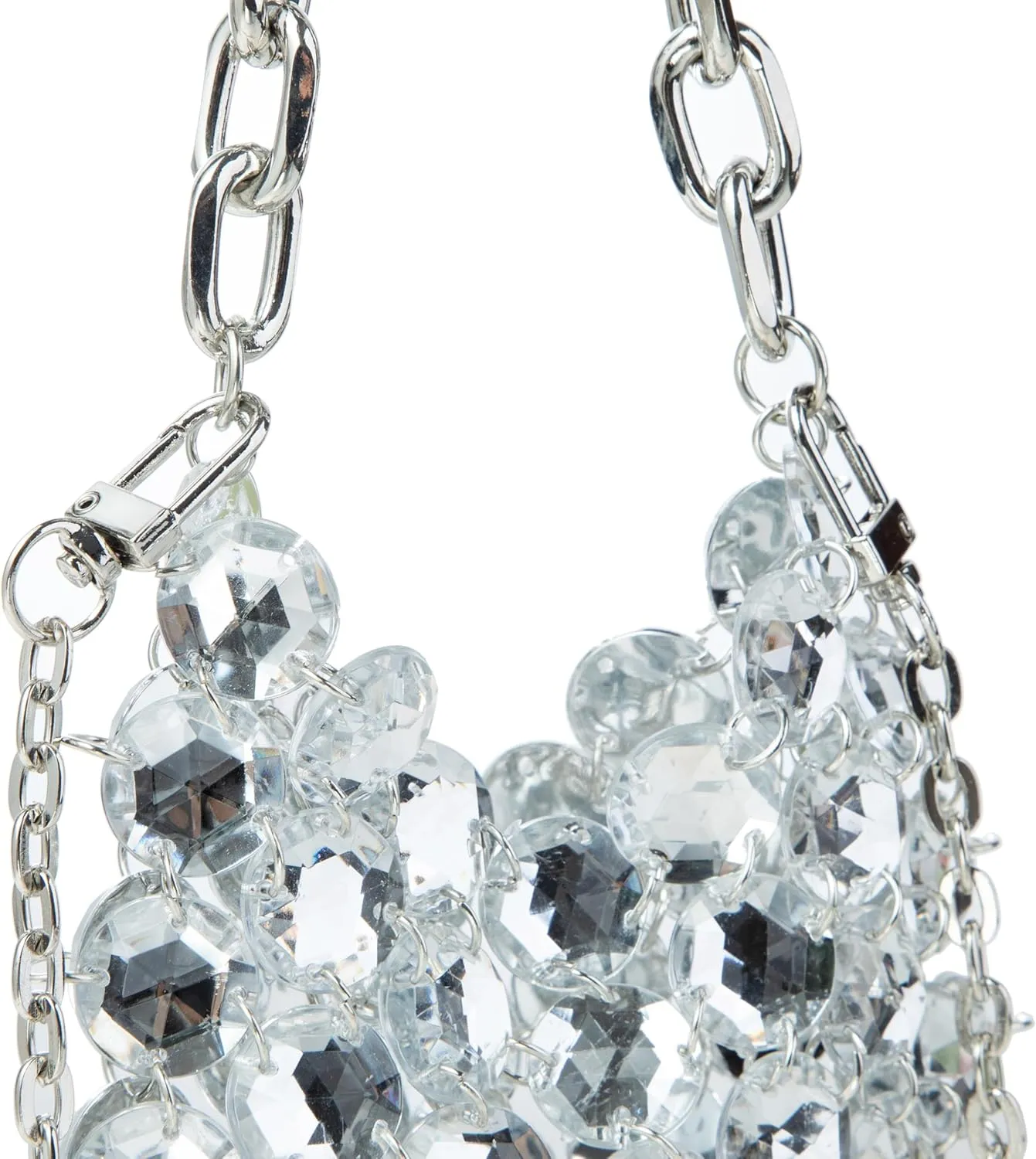 Acrylic Transparent Crystal Evening Handbag Clutch for Wedding and Party