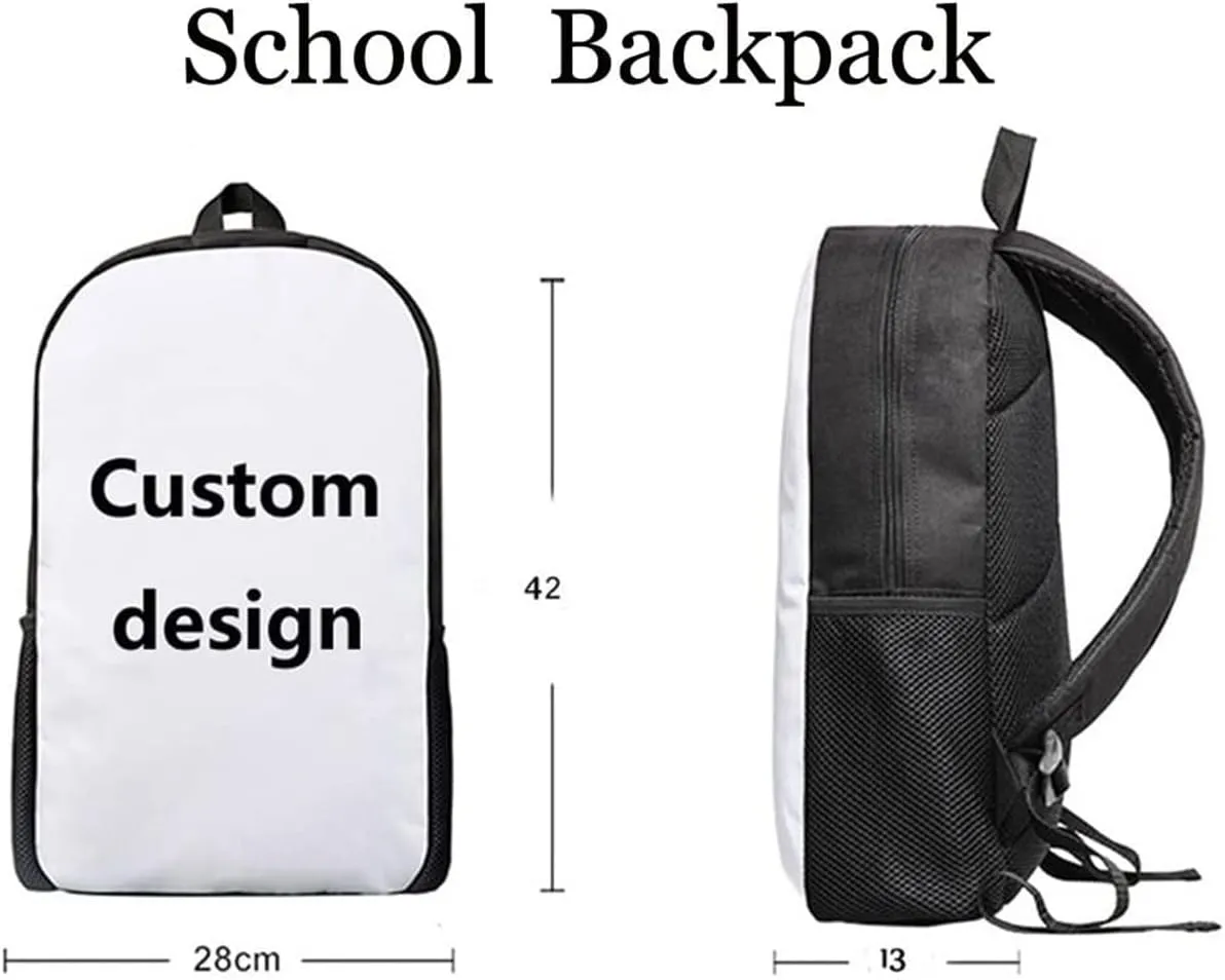 African Boy Custom Name School Bag with Lunch Box Pencil Case Set 3 in 1, Primary Elementary Football Book Bags for Kids African Personalized Backpack for 2Nd/ 3Rd/4Th/5Th Grade