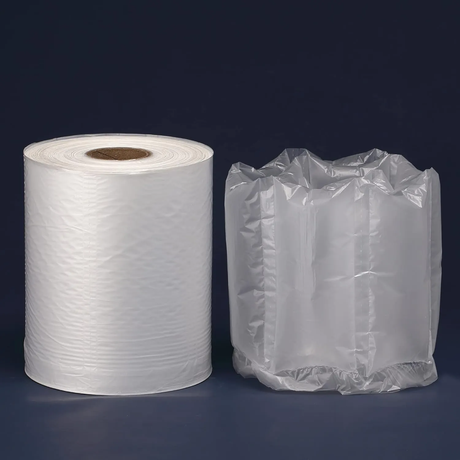 Air Pillow Cushion Film PK001, Air Bubble Void Filling Bags 1640 ft X 7.8 in X 3.9 in per Roll 5,000 Inflatable Packaging Air Pillows Bag, Working with T8/T30 Air Cushion Machine