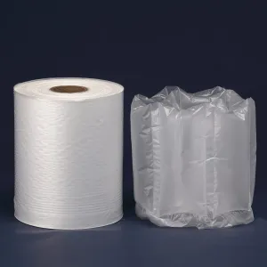 Air Pillow Cushion Film PK001, Air Bubble Void Filling Bags 1640 ft X 7.8 in X 3.9 in per Roll 5,000 Inflatable Packaging Air Pillows Bag, Working with T8/T30 Air Cushion Machine