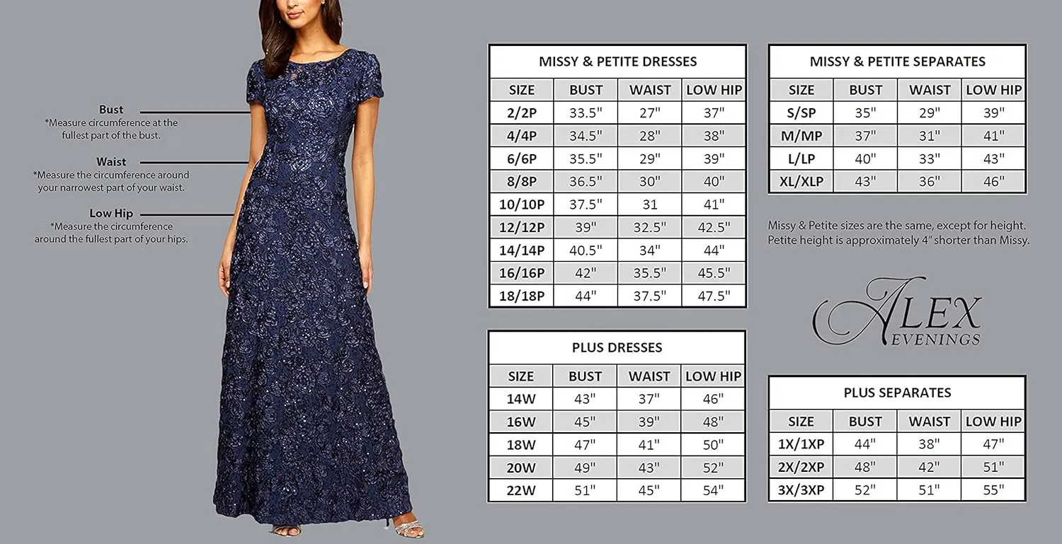 Alex Evenings Women's Short Shift Dress with Embellished Illusion Detail
