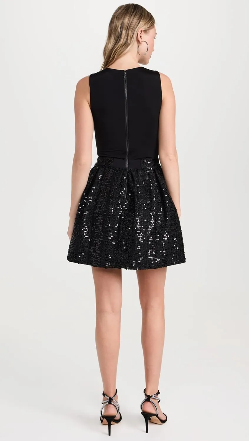 alice   olivia Women's Chara Sleeveless Mini Dress