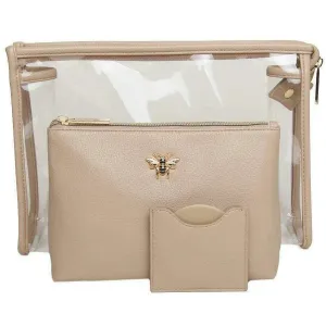 Alice Wheeler London 3 Piece Beauty Gift Set - Stone Beige