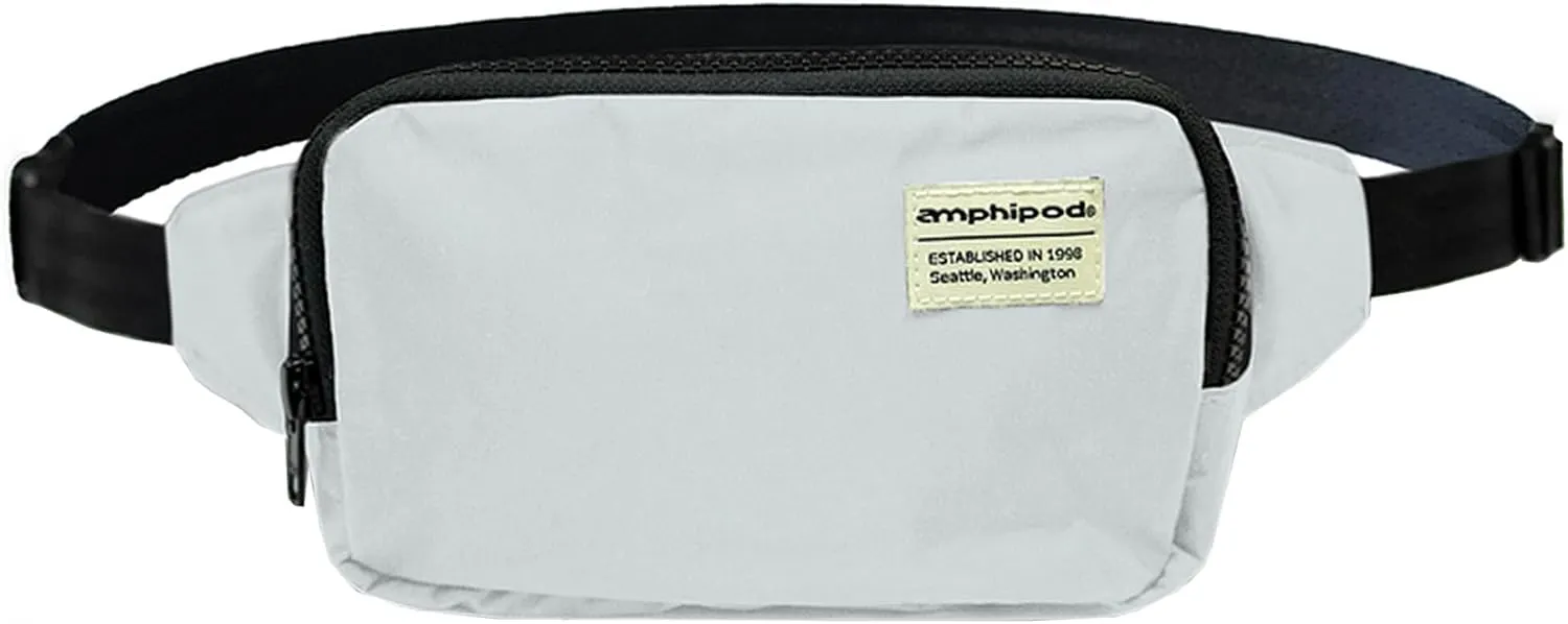 Amphipod R3 Convertible Pack, Lightweight Runners Pack & Crossbody Bag for Running, Travel, Hiking, Every Day, Men & Women - Dove/Slate