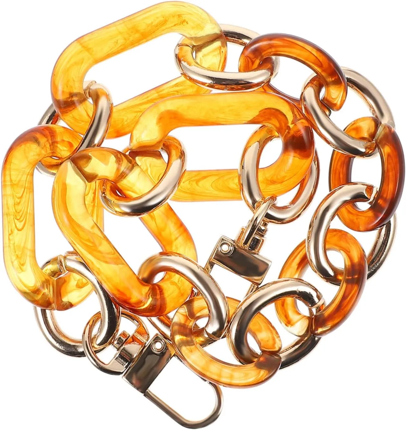 Angoily Retro Bag Decorative Chain Unique Replacement Strap for Handbags Multi Functional Handbag Accessory