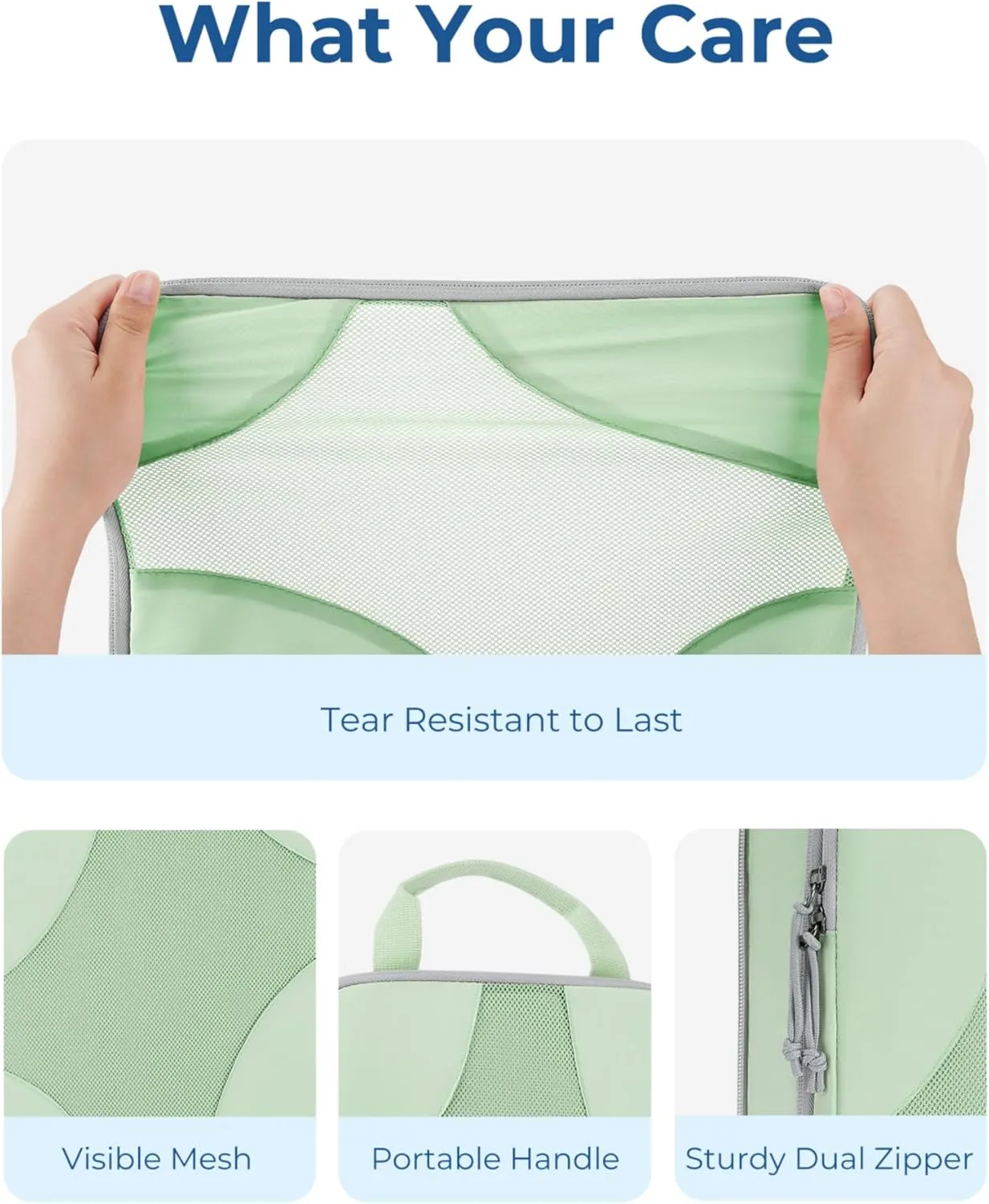 BAGSMART Compression Packing Cubes for Travel, Compressible Luggage Organizer for Cruise Ship, Lightweight Travel Essentials 6-Pack 1L 2M 2S 1Shoe Bag