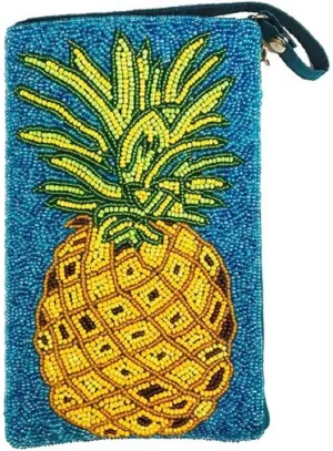 Bamboo Trading Company SHB446 Pineapple Crush Club Bag, 7-inch Height, Multicolor