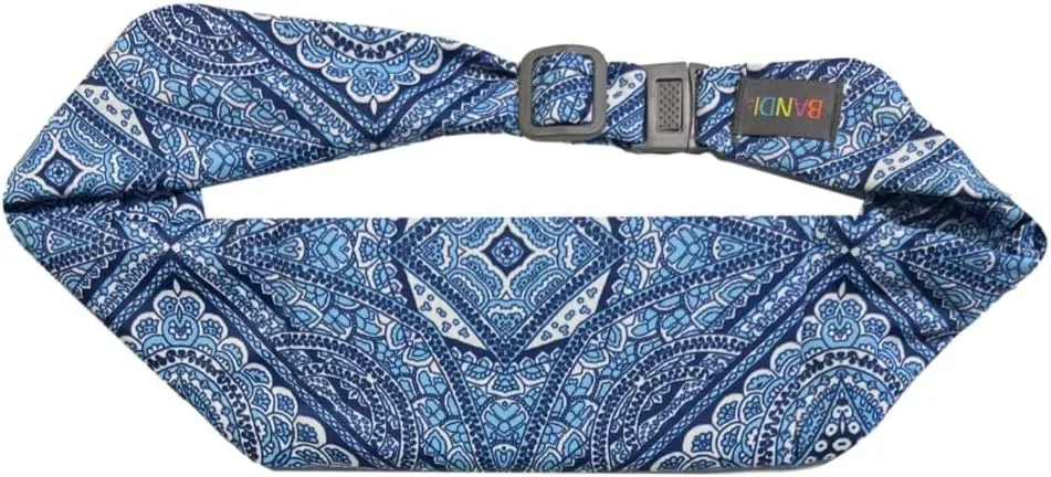 BANDI Plus Size Fanny Pack for Women - Travel-Ready Pocket Belt with Secure Hidden Money & Running Belt for Phone, Passport, Keys, & Medical Devices, Adjustable Fit, Comfortable (Bermuda)