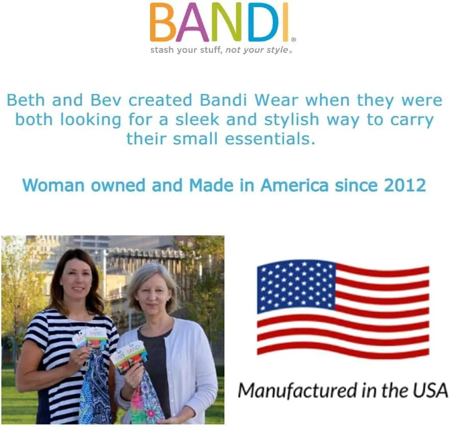 BANDI Plus Size Fanny Pack for Women - Travel-Ready Pocket Belt with Secure Hidden Money & Running Belt for Phone, Passport, Keys, & Medical Devices, Adjustable Fit, Comfortable (Navy Blue)