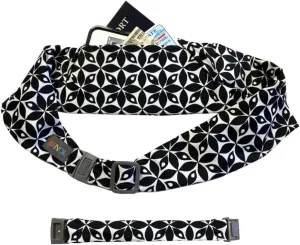 BANDI Plus Size Fanny Pack for Women - Travel-Ready Pocket Belt with Secure Hidden Money & Running Belt for Phone, Passport, Keys, & Medical Devices, Adjustable Fit, Comfortable (Origami)
