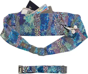 BANDI Plus Size Fanny Pack for Women - Travel-Ready Pocket Belt with Secure Hidden Money & Running Belt for Phone, Passport, Keys, & Medical Devices, Adjustable Fit, Comfortable (Rainforest)