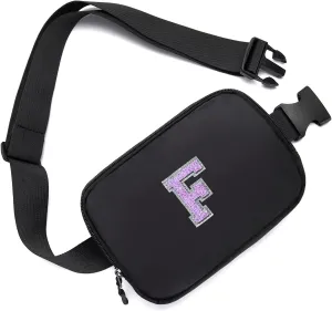 Belt bag Fanny pack crossbody bags for women Everywhere belt bag (BLACK-F)