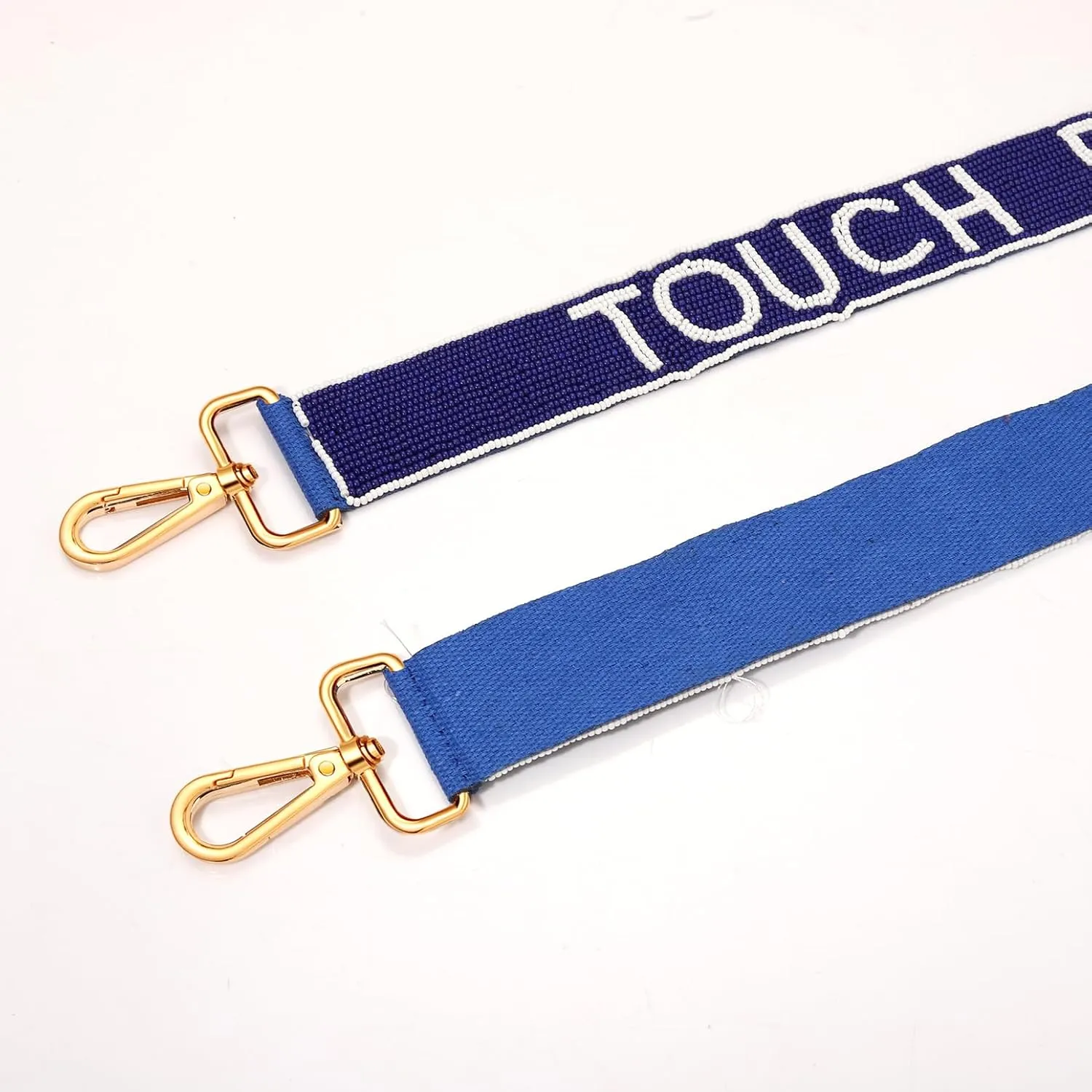 boderier Beaded Purse Strap Game Day Football Touch Down Purse Strap Replacement Crossbody Bag Strap Shoulder Strap for Bags