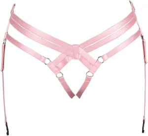 BODY CAGE Women's Leg Belt Harness Garter Shorts Long Tube Strap Punk Gothic Adjustable