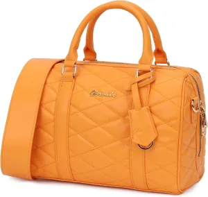 Boston Bags for Women, Top Handle Satchel Purse and Handbags with Shoulder Strap