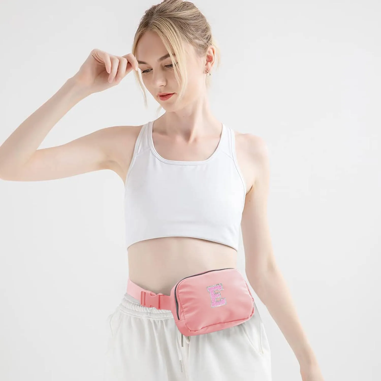 Bridal Shower Gifts,Cool Bridal Wedding Shower Gifts,Bride Gifts Wedding Gift Bag,Bridesmaid Proposal Gifts,Trendy Fanny Pack for Women,Crossbody Bag Belt Bag,Peach E