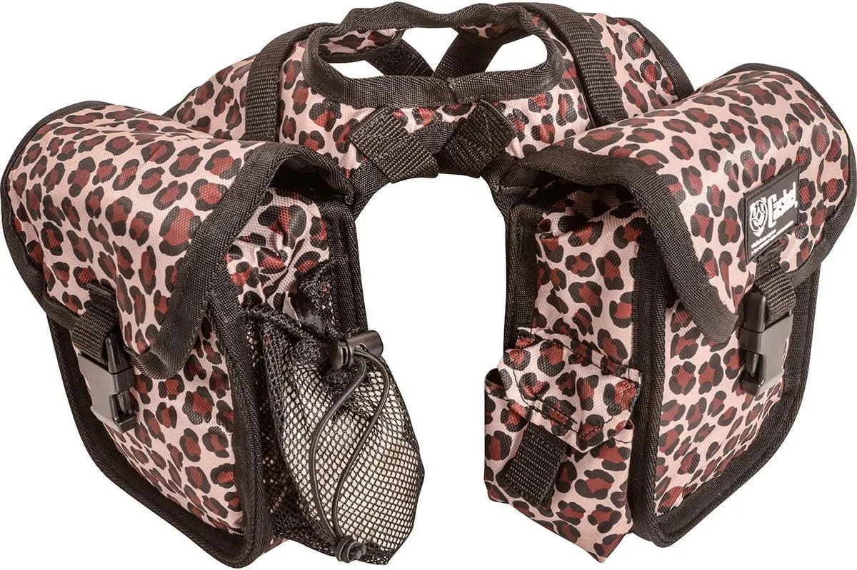 Cashel Quality Deluxe Small Horse Saddle Pommel Horn Bag, Padded Pockets, Camera or Cell Phone Pocket