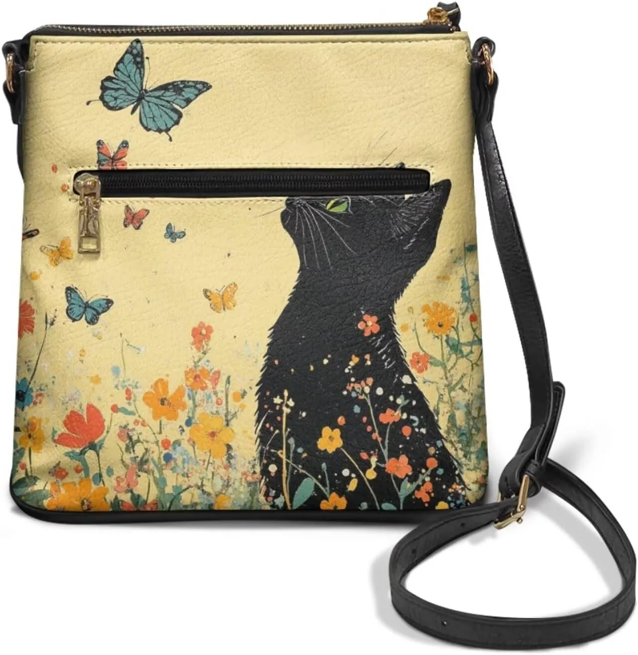 Casual Crossbody Bags for Women Leather Shoulder Bag Hobo Purses for Women Christmas Handbags