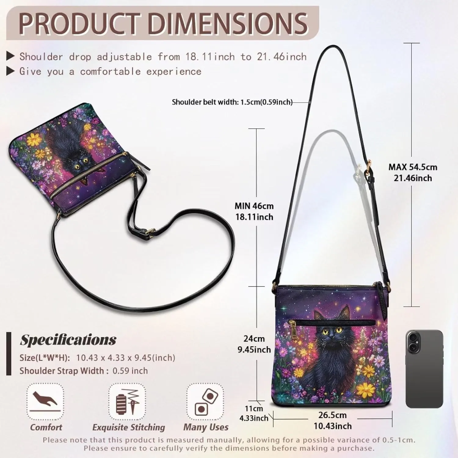 Casual Crossbody Bags for Women Leather Shoulder Bag Hobo Purses for Women Christmas Handbags