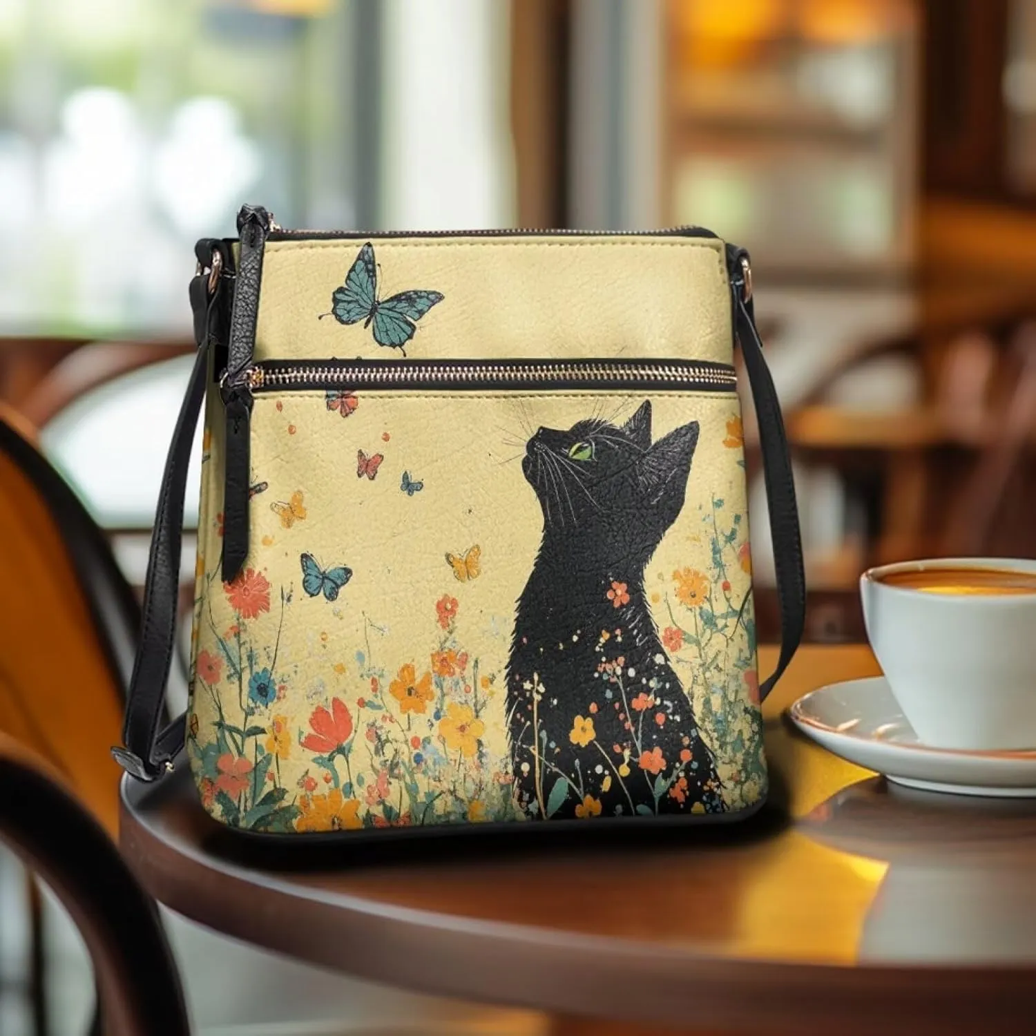 Casual Crossbody Bags for Women Leather Shoulder Bag Hobo Purses for Women Christmas Handbags