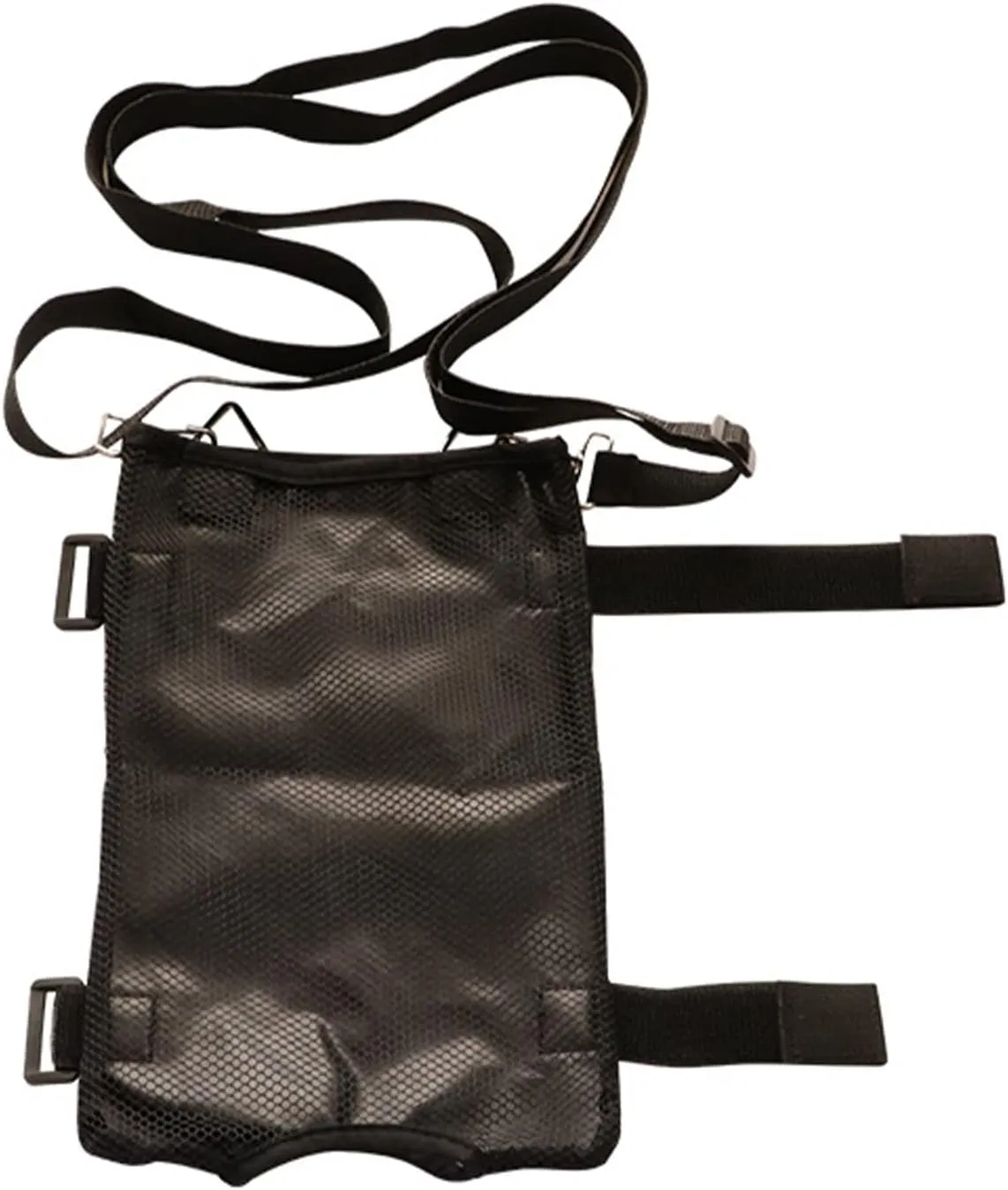 Catheter Bag Cover for 2000 ml Urinary Drainage Bag Holder with Catheter Tube Cover Adjustable Shoulder Leg Strap Bladder Control Devices,Incontinent Patients & Elderly Outdoor Home Care (Black)