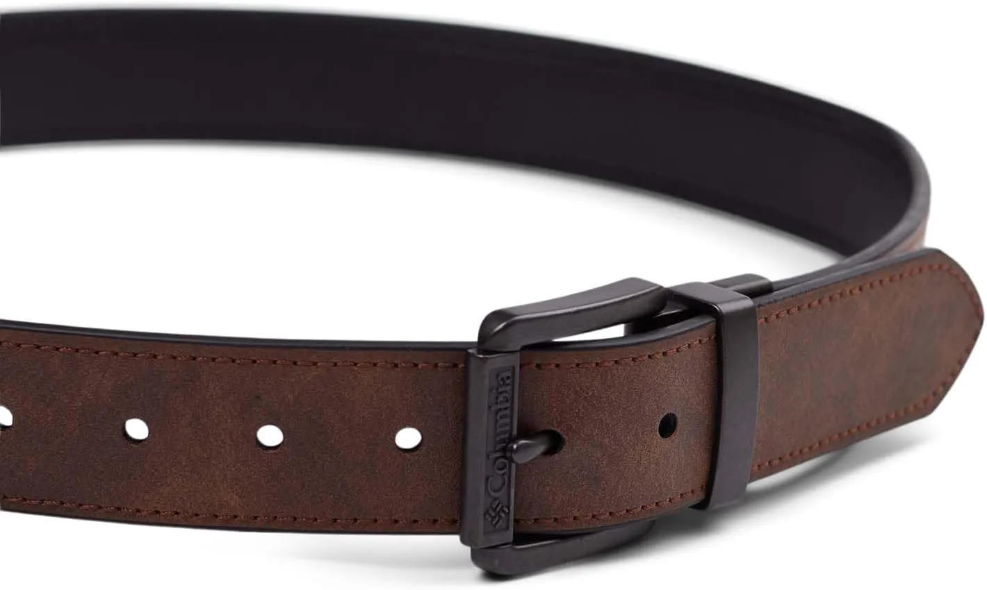 Columbia Men’s Two-In-One Reversible Casual Jeans Belt