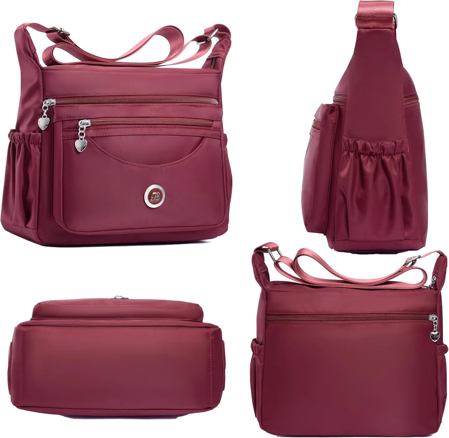 Crossbody Bags for Women Shoulder Handbag Multiple Pockets Travel Bag Ladies Purse