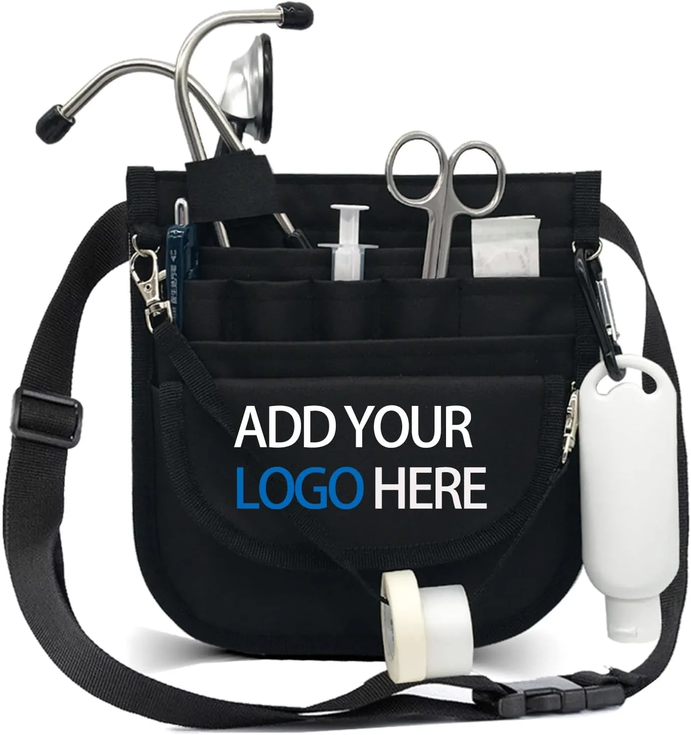 Customizable Nurse Fanny Pack Personalised Tool Bag,for Women Men Nursing Fanny Pack for Nurses with Multi Compartment Medical Pack for Emergency Nursing Supplies