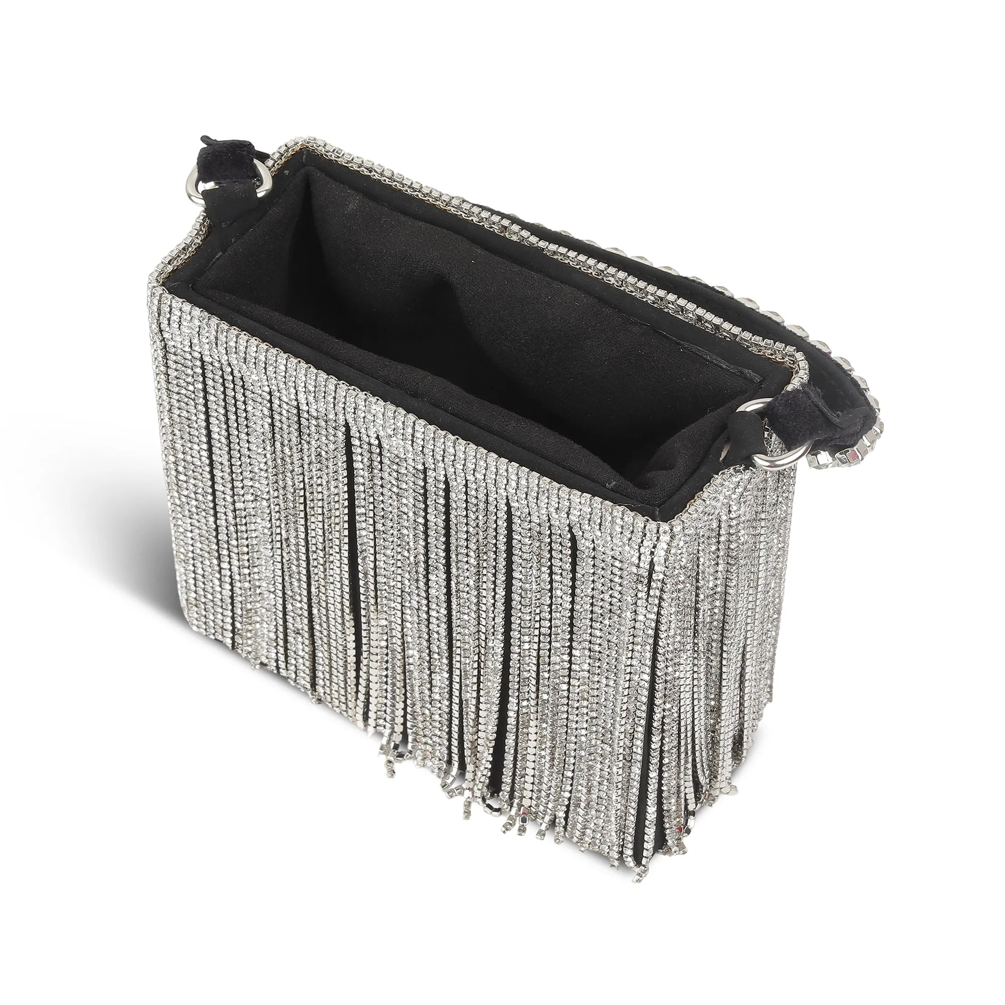 DEEPIKA- BLACK MINI SLING BAG