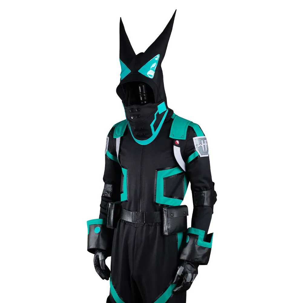Deku Superhero Cosplay Suit