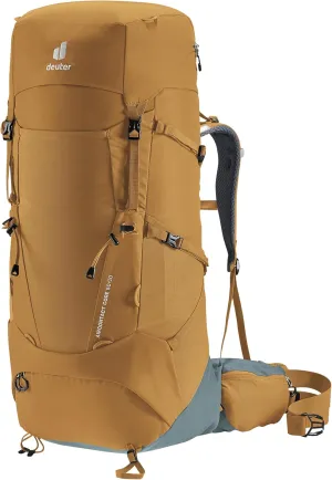 Deuter Aircontact Core 50 10L Hiking Backpack - Almond-Teal