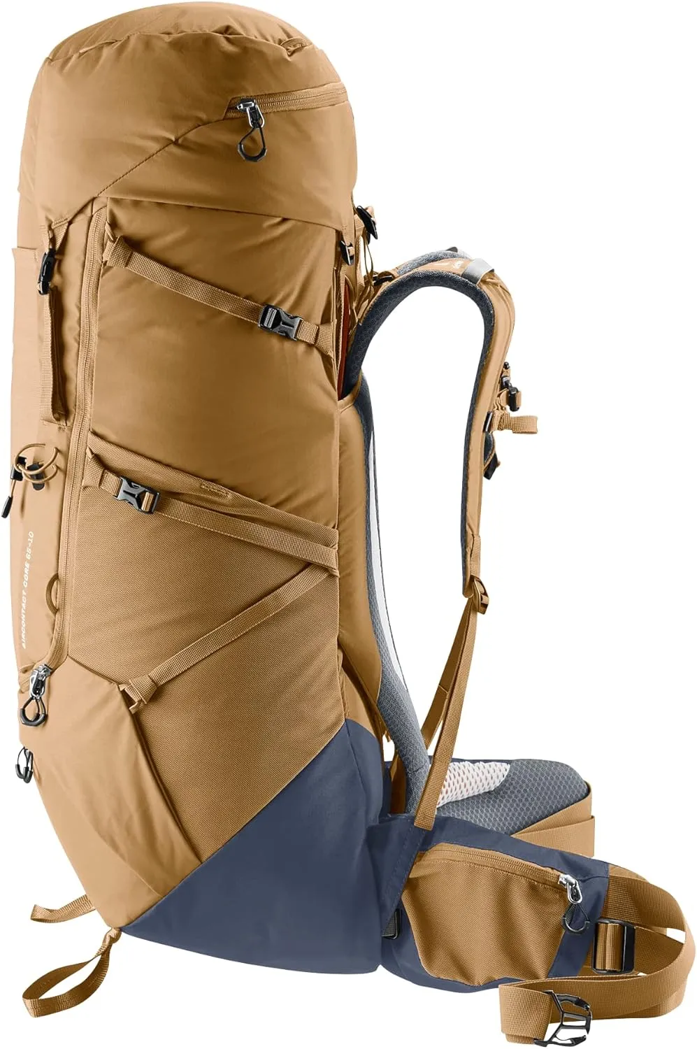 Deuter Aircontact Core 65 10L Hiking Backpack - Almond-Ink