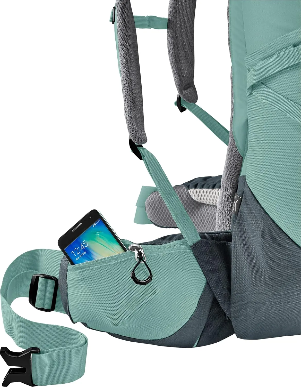 Deuter Women's Aircontact Core 45 10L SL Hiking Backpack - Jade-Graphite