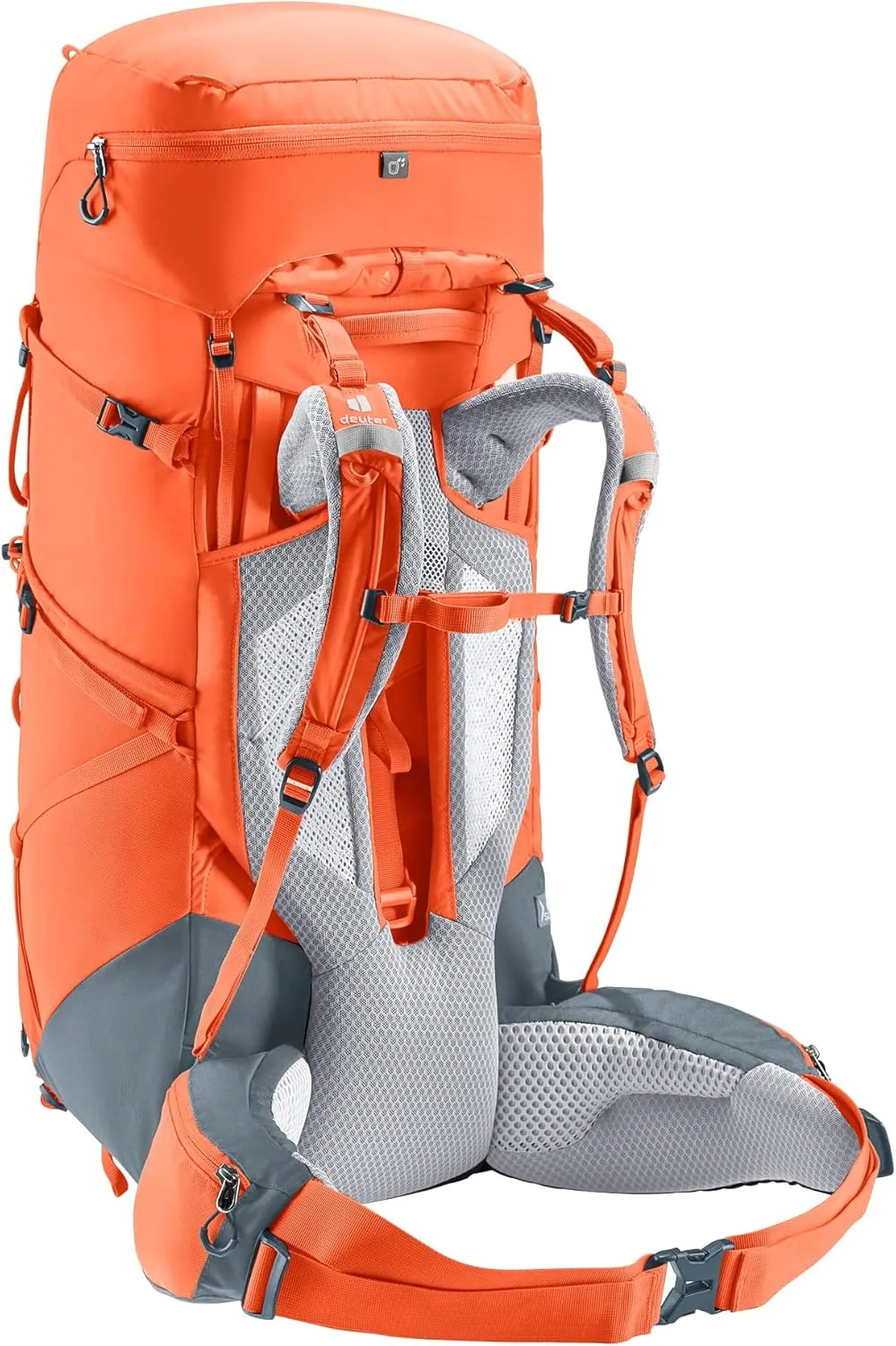 Deuter Women's Aircontact Core 45 10L SL Hiking Backpack - Paprika-Graphite