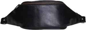 Editha Men Women Casual Solid Fanny Pack Raves Chest Backpack Beach Waist Bag Waist Pack Bum Bag Cross-body Bag Satchel 1444 Black
