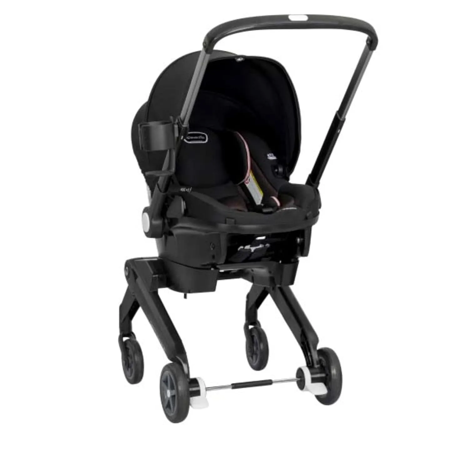 Evenflo Shyft DualRide Infant Car Seat and Stroller Combo (Ayer Pink)