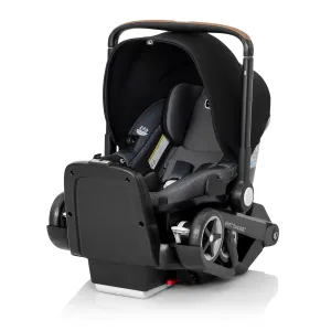 Evenflo Shyft DualRide Infant Car Seat Stroller Combo with Carryall Storage (Boone Gray)