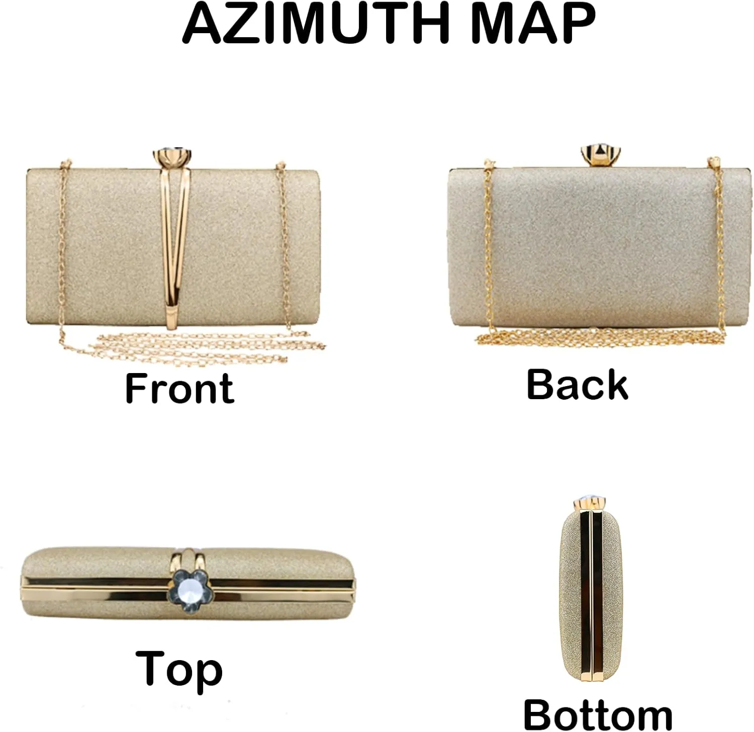 Evening Bag Small Clutch Purses Leopard Purse Formal Wedding Handbag for Women Fashion Crossbody Bags With Chain