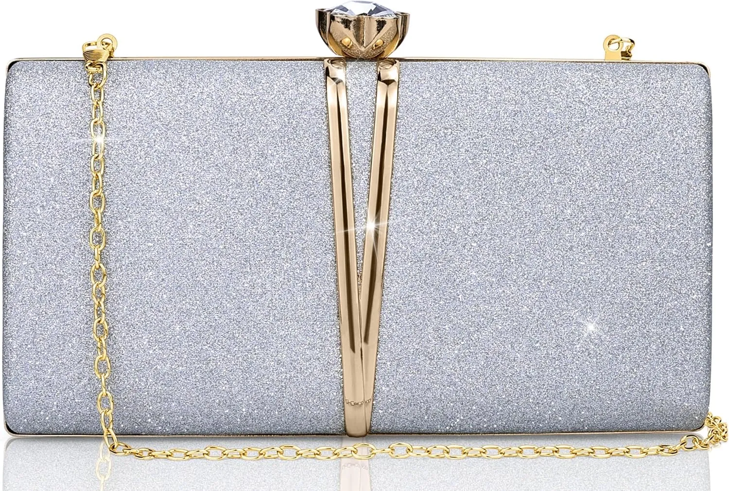 Evening Bag Small Clutch Purses Leopard Purse Formal Wedding Handbag for Women Fashion Crossbody Bags With Chain
