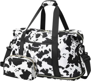Expandable Travel Duffle Bags Weekender Overnight Bags for Women Men Hospital Bag for Women Labor Delivery with Toiletry Bag Waterproof