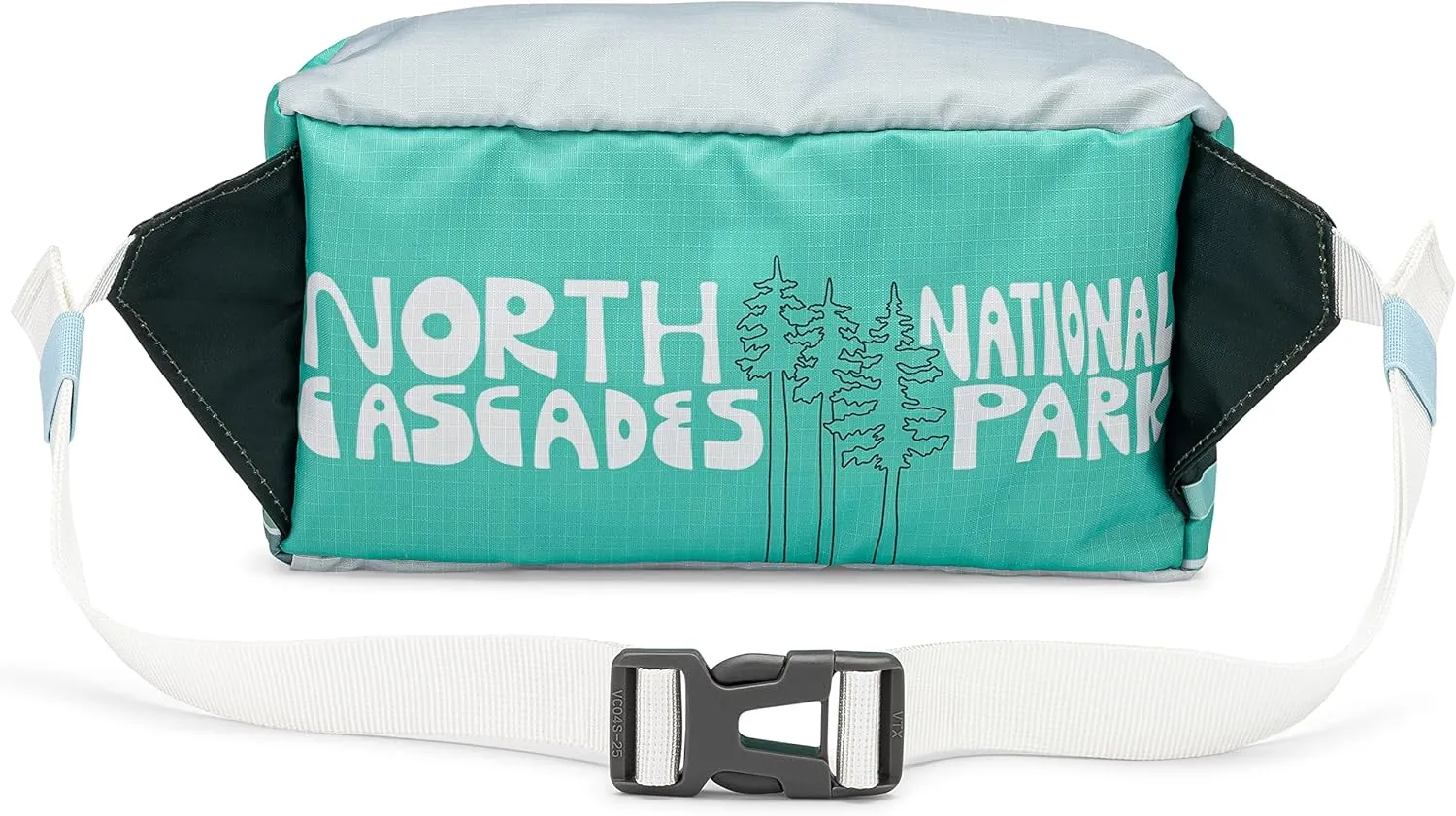 Fanny Pack for Women and for Men, Perfect Crossbody Running Pouch for Workouts, Hiking, Sports, Festivals Outdoors, Traveling, Fashionable Belt Bag Holds Phone and Accessories (North Cascades)