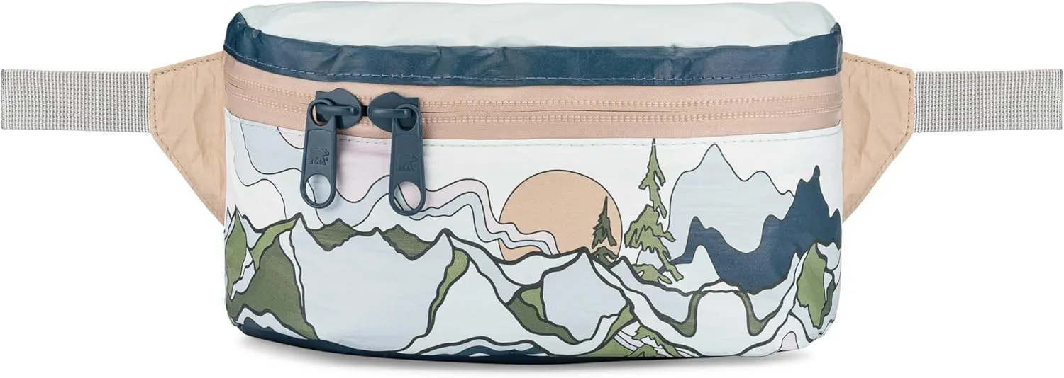 Fanny Pack for Women and Men, Perfect Crossbody Running Pouch for Workouts, Hiking, Sports, Festivals, Outdoors, Traveling, Belt Bag Holds Phone and Accessories (Olympic)