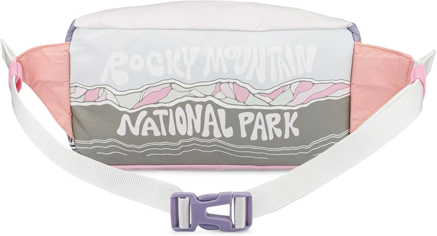 Fanny Pack for Women and Men, Perfect Crossbody Running Pouch for Workouts, Hiking, Sports, Festivals, Outdoors, Traveling, Belt Bag Holds Phone and Accessories (Rocky Mountain)