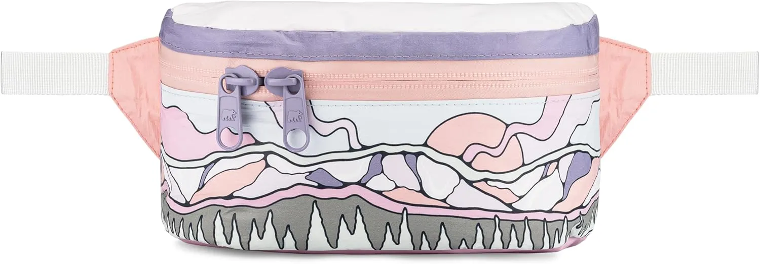 Fanny Pack for Women and Men, Perfect Crossbody Running Pouch for Workouts, Hiking, Sports, Festivals, Outdoors, Traveling, Belt Bag Holds Phone and Accessories (Rocky Mountain)